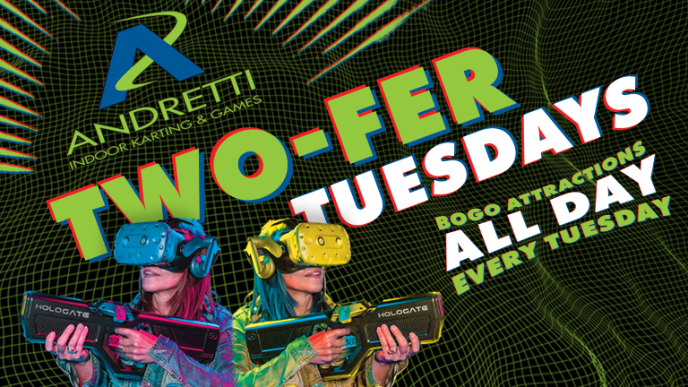 Two-Fer Tuesdays at Andretti