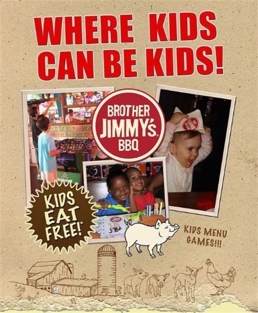 Kids Eat Free at Brother Jimmy