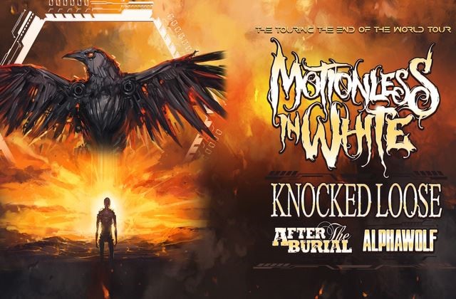 101.1 WJRR Presents Motionless In White: The Touring The End of the World Tour with special guests Knocked Loose, After The Burial & Alpha Wolf