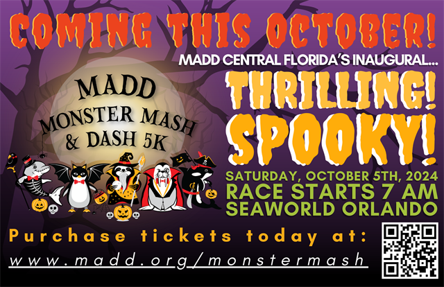MADD Monster Mash & Dash 5k