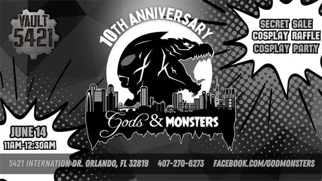 Gods & Monsters 10th Anniversary Celebration