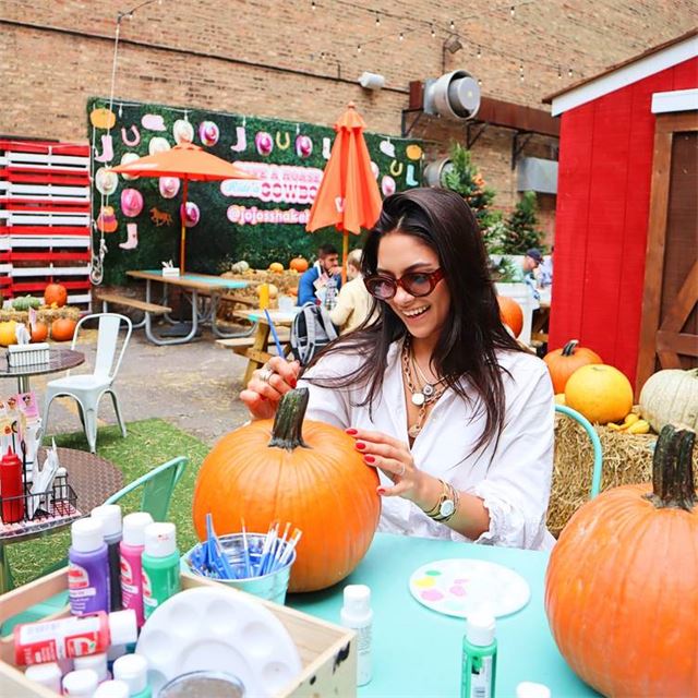 Pumpkin Painting at JoJo's Shake Bar