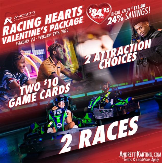 Racing Hearts Special at Andretti's