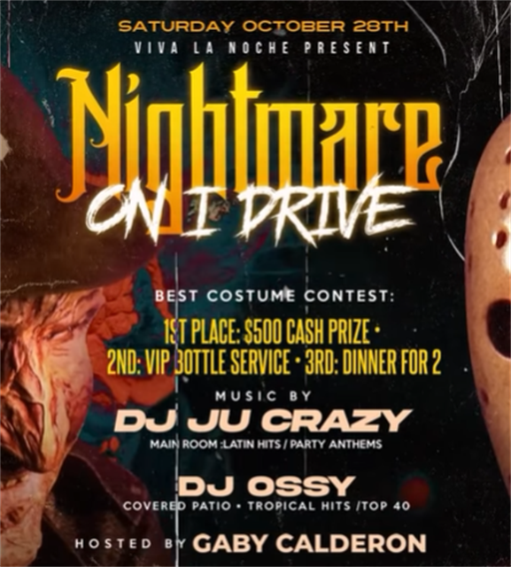 Nightmare on I-Drive at Cube Libre