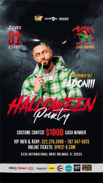 Mango's Halloween Party