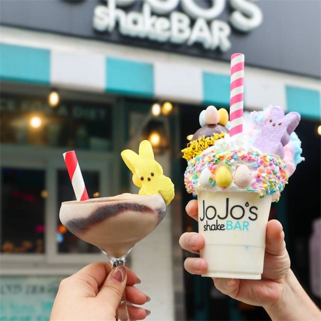 Easter Egg Painting at JoJo's ShakeBAR