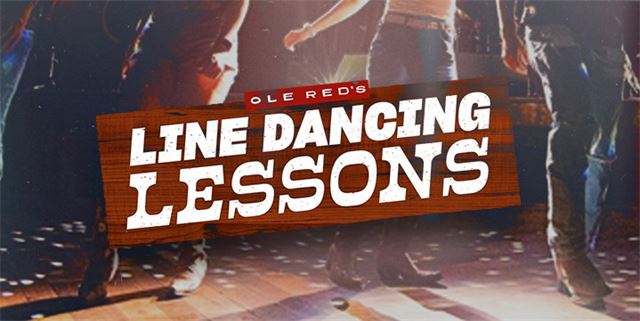 Line Dancing Lessons at Ole Red