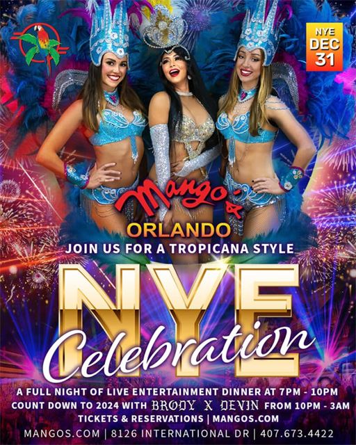 Mango's New Year's Eve Celebration