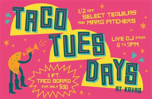 Taco Tuesdays at Kavas