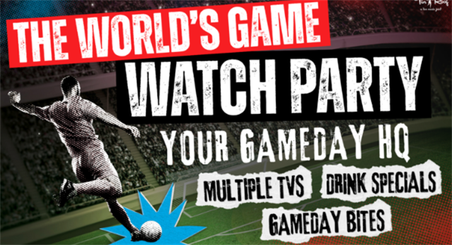 Tin Roof World Cup Watch Parties