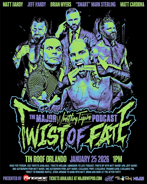 The Major Wrestling Figure Podcast - Twist of Fate!