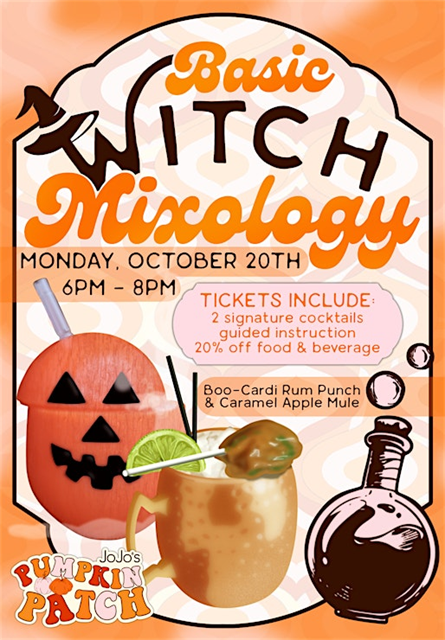 Basic Witch Mixology at JoJo's Pumpkin Patch