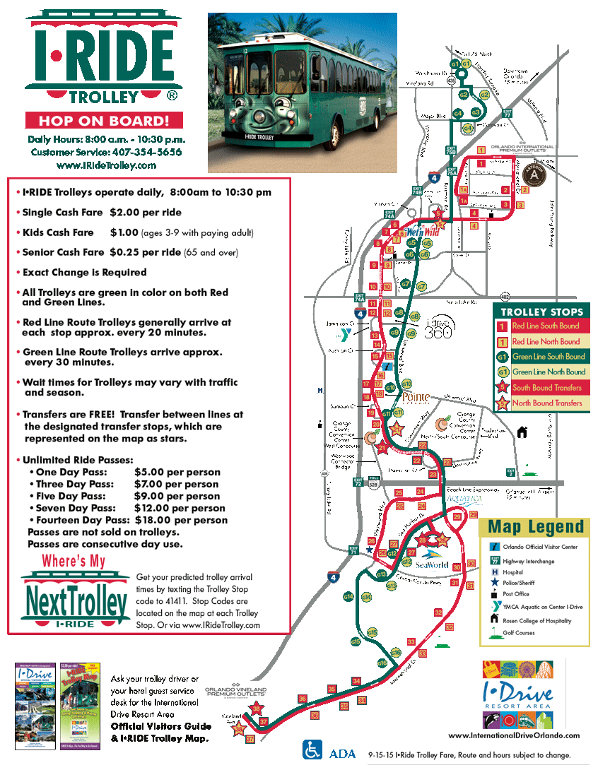 Central Florida - Trolley Service 